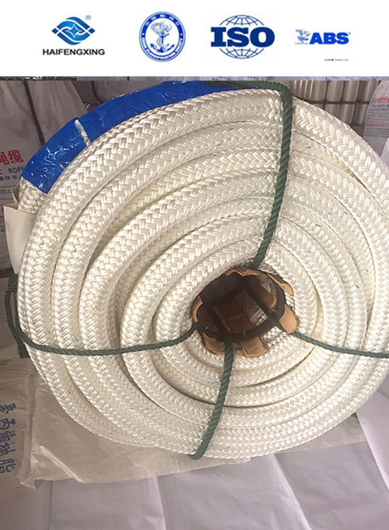 Haifeng Hot-Sale Double Braided 24 Strand Polyester Rope, Marine Rope