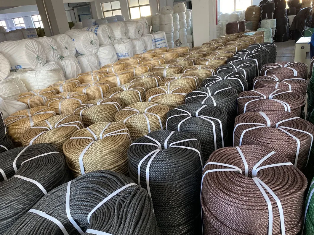 High Quality 4mm 6mm Jute Sisal Rope for Shipping Application