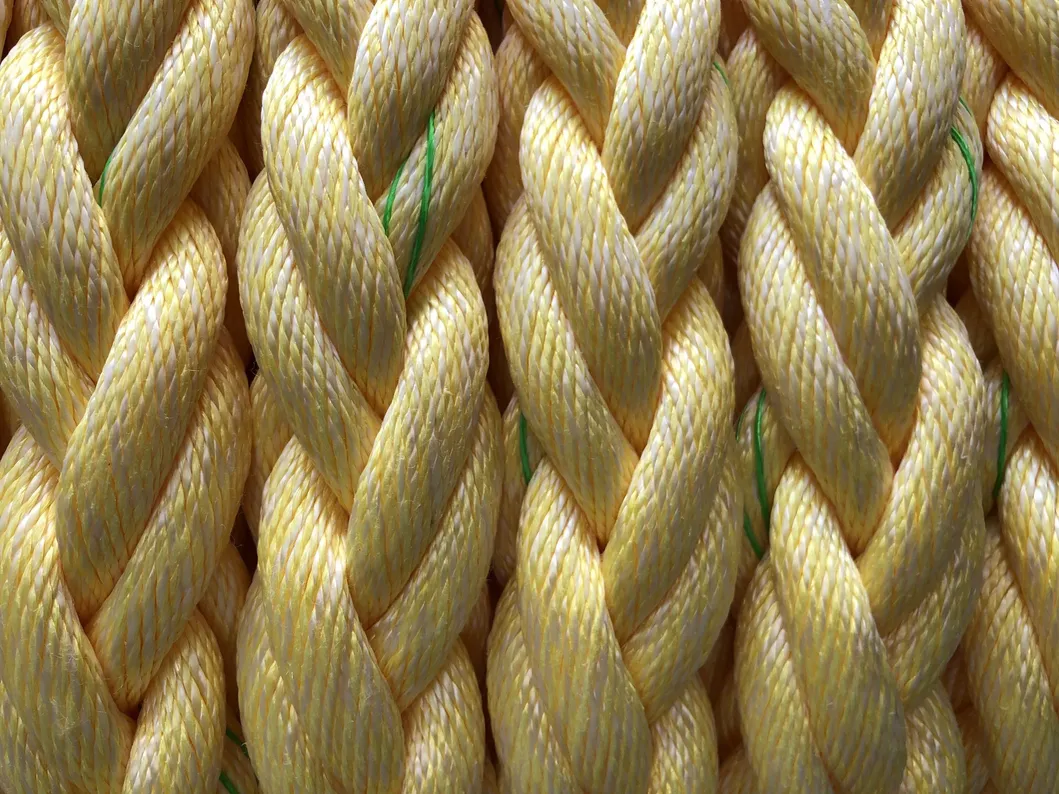 High Quality 8 Strand Mixed PP/Pet Mooring Rope Use on Ship with ABS/CCS/Lr/Dnv Certificates