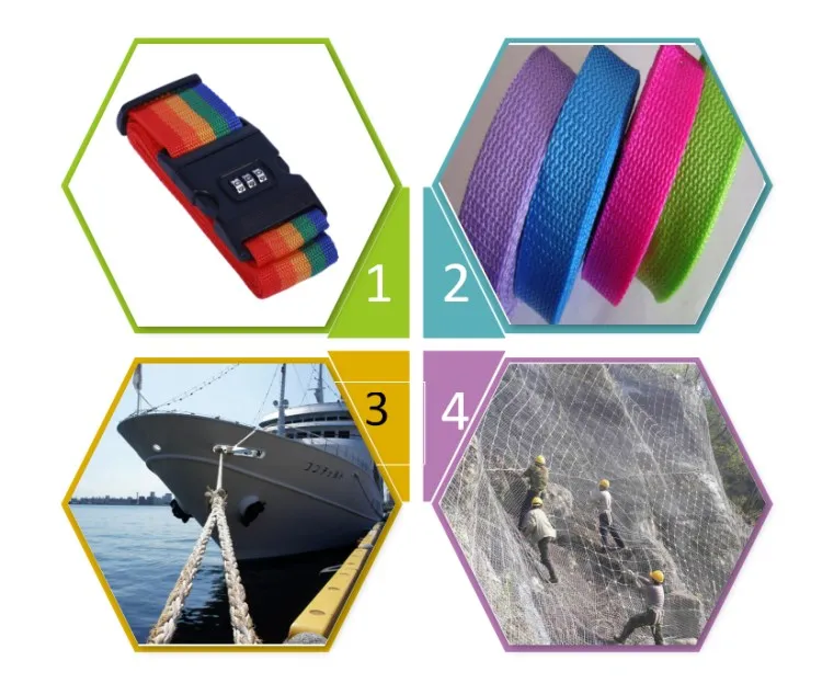 High Tenacity Multifilament FDY PP Yarn for Webbing Rope 840d/900d/1000d