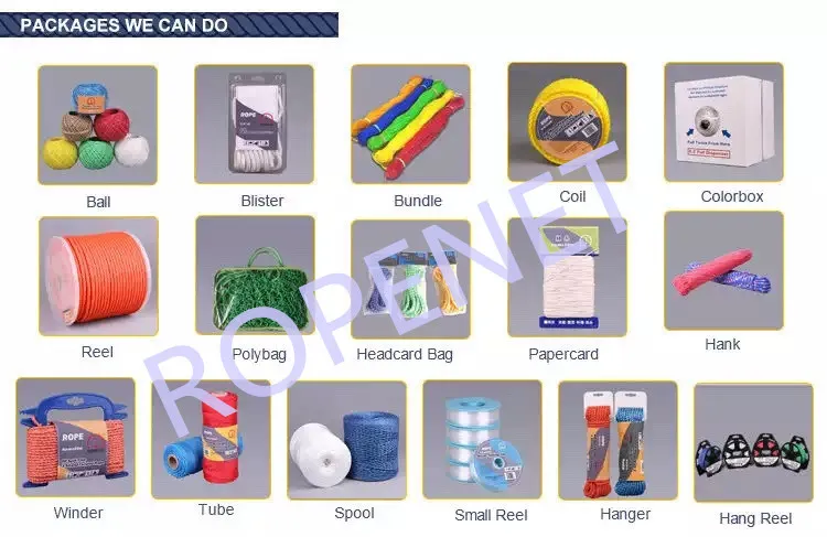 Jute Rope Natural Fiber Rope Twisted Rope