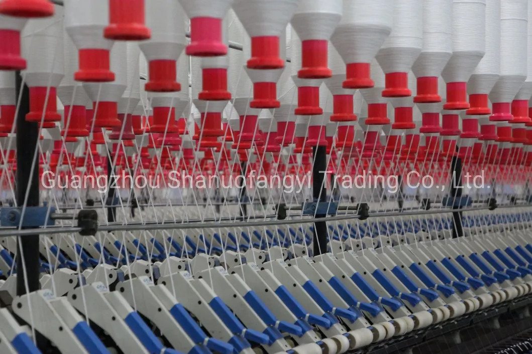 Large Inventory, Factory Direct Sales of High-Strength and High-Quality Raw White 42s / 2 Polyester Sewing Yarn