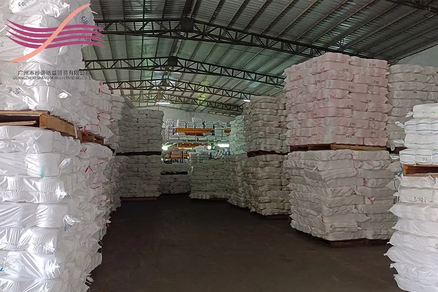 Large Inventory, Factory Direct Sales of High-Strength and High-Quality Raw White 42s / 2 Polyester Sewing Yarn