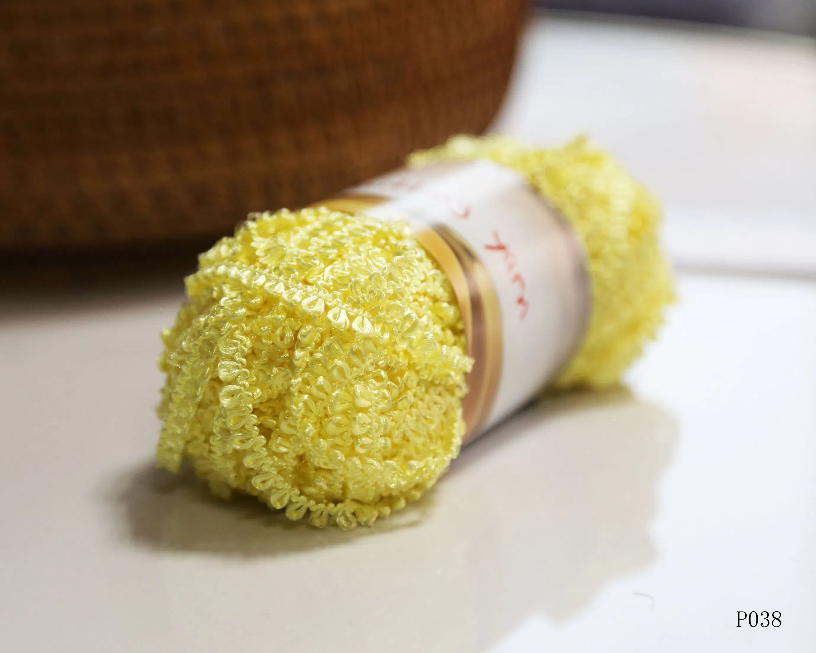 Loop Yarn 100% Polyester Hand Knitting Yarn - P038