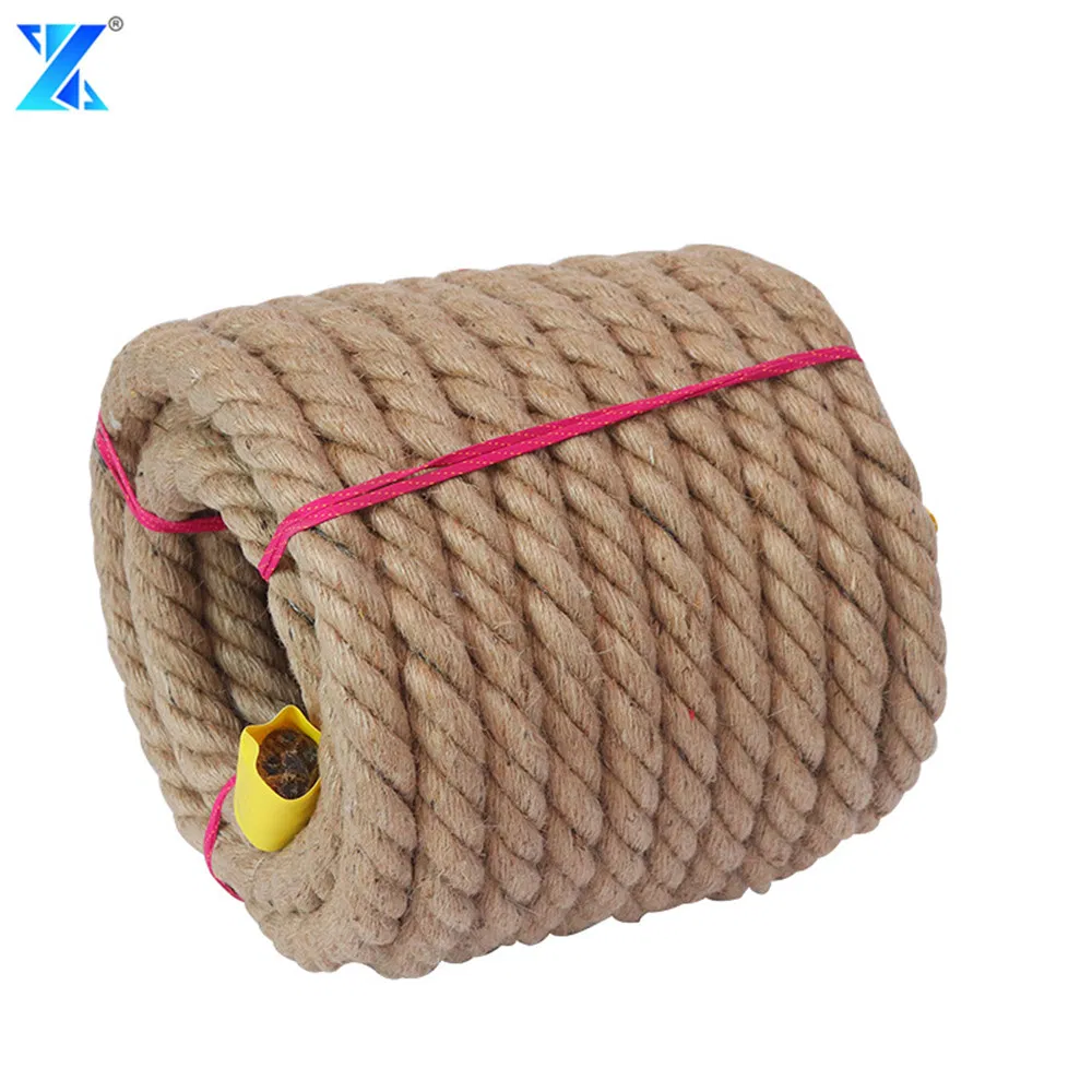 Low Price Hemp Material and Natural Color Manila Rope Climbing Rope Jute Rope Sisal Rope