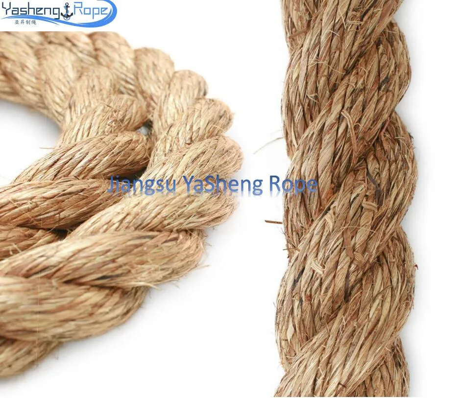 Manila Rope/ Natura/ White High Quality Sisal Rope Packing Rope