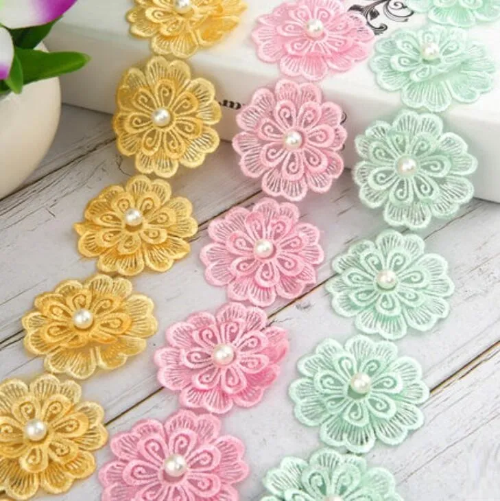 Manufacturers Wholesale Organza Textile Lace Wedding Dress Embroidery Fashion Lace