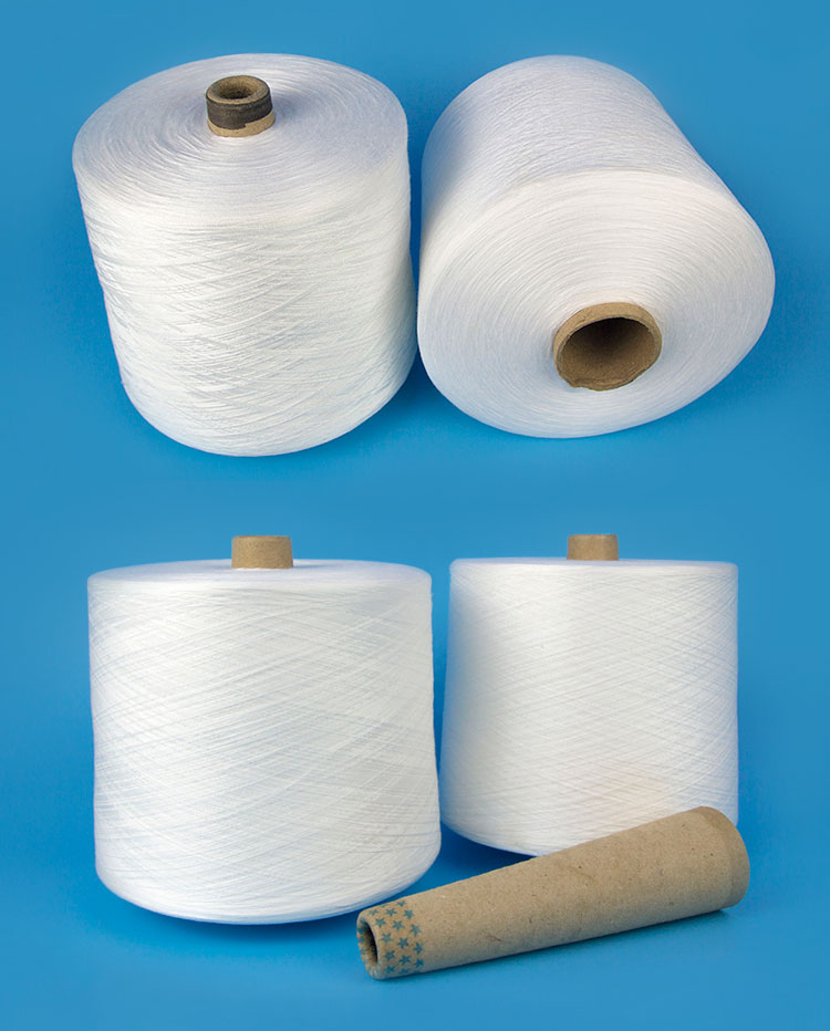 Ne 40s/2 Colored 5000y Dye Tube Polyester Yarn