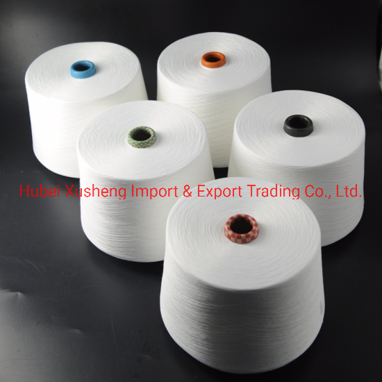 Ne 40s/3 100% Polyester Yarn for Protective Suits, Art Crafts, Shoes