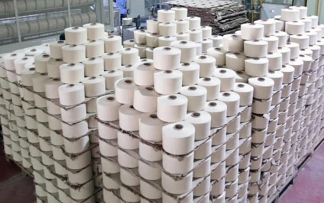 Ne20s 30s 100% Combed Cotton Yarn for Socks