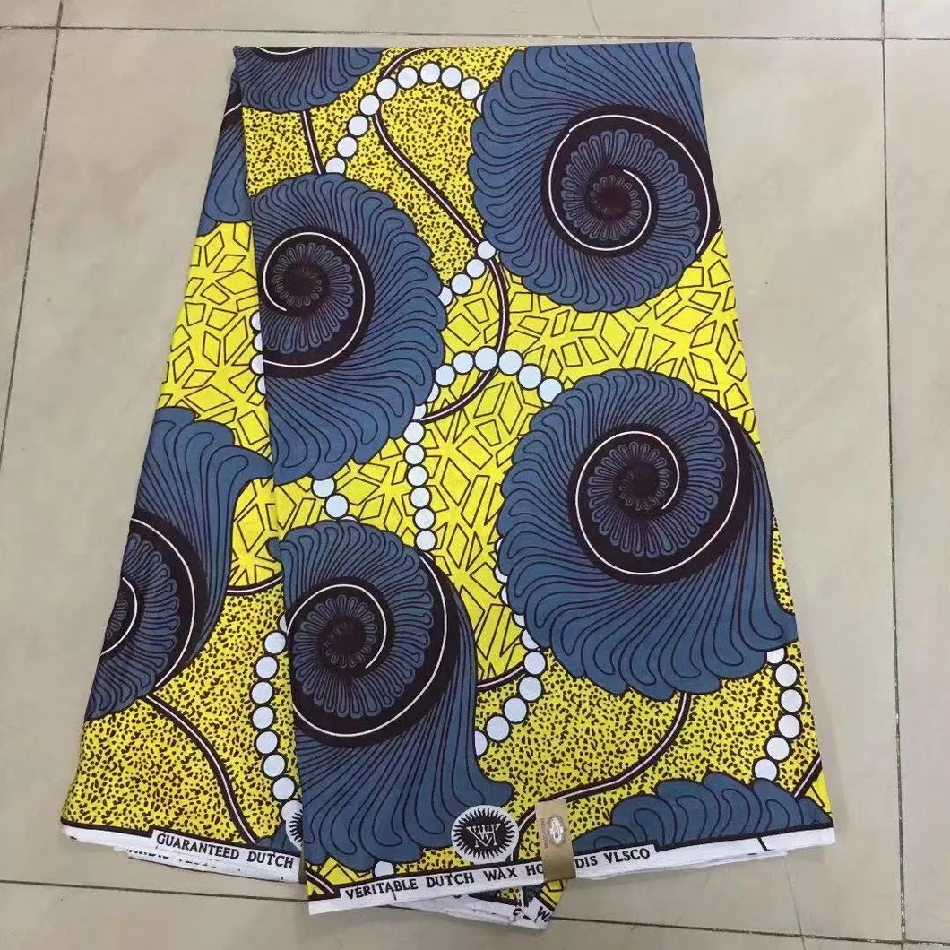 New Arrival Fashion African Waxy Lace Fabric Ankara Lace