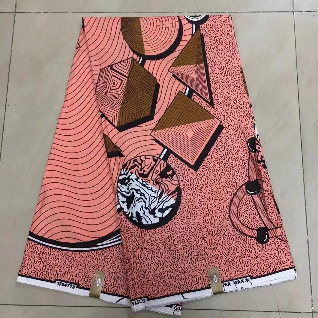 New Arrival Fashion African Waxy Lace Fabric Ankara Lace