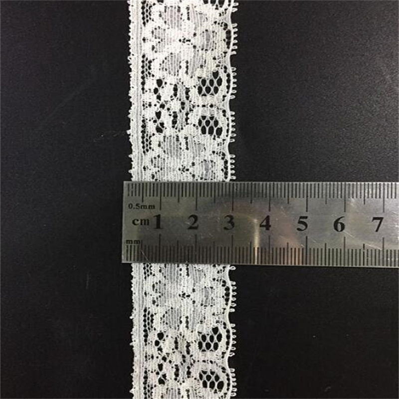 Nylon Spandex Batten Burg Lace Trim for Lingerie