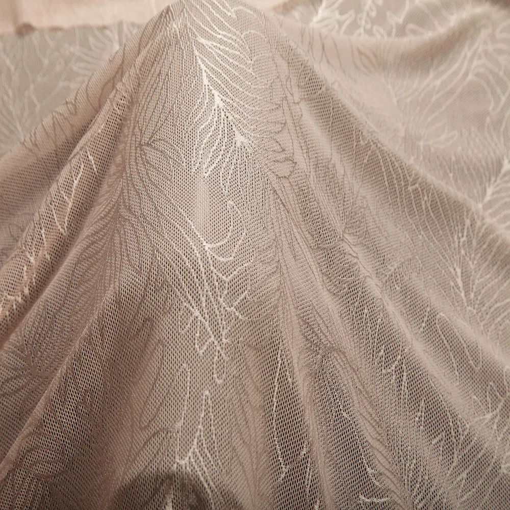 Nylon Spandex Lace Fabric (carry oeko-tex certification)