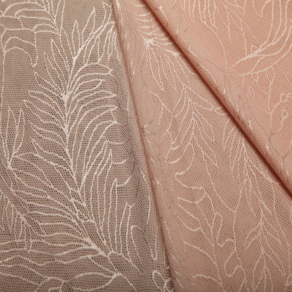 Nylon Spandex Lace Fabric (carry oeko-tex certification)