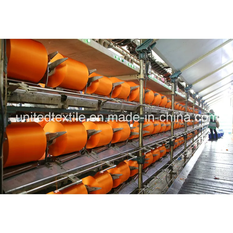 Polyester Dope Dyed Yarn (450d/192f Bright Trilobal Him) DTY