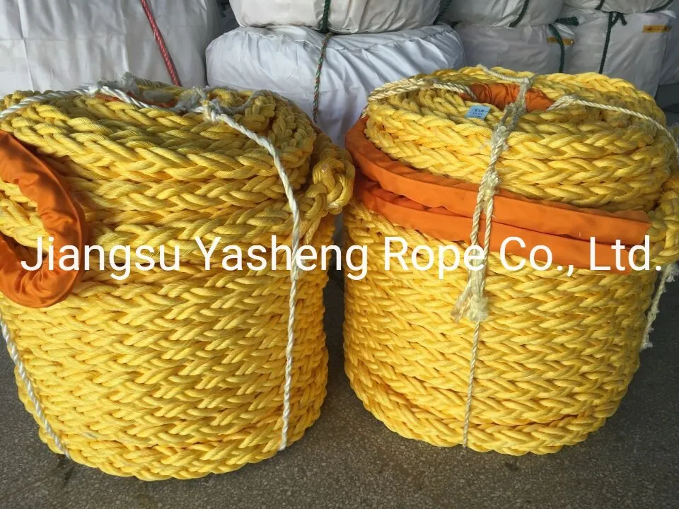 8/12 Strands Mixed Polyester Polypropylene Nylon Polyamide Marine Towing Mooring Rope of Lrabs
