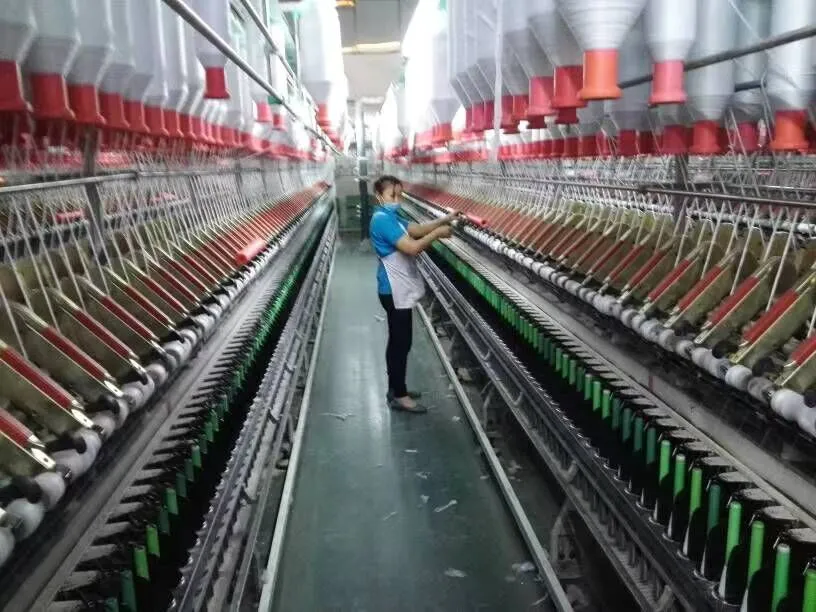 Polyester Spun Yarn 100% Polyester Tc Yarn 20s 21s 30s 31s for Knitting and Socks