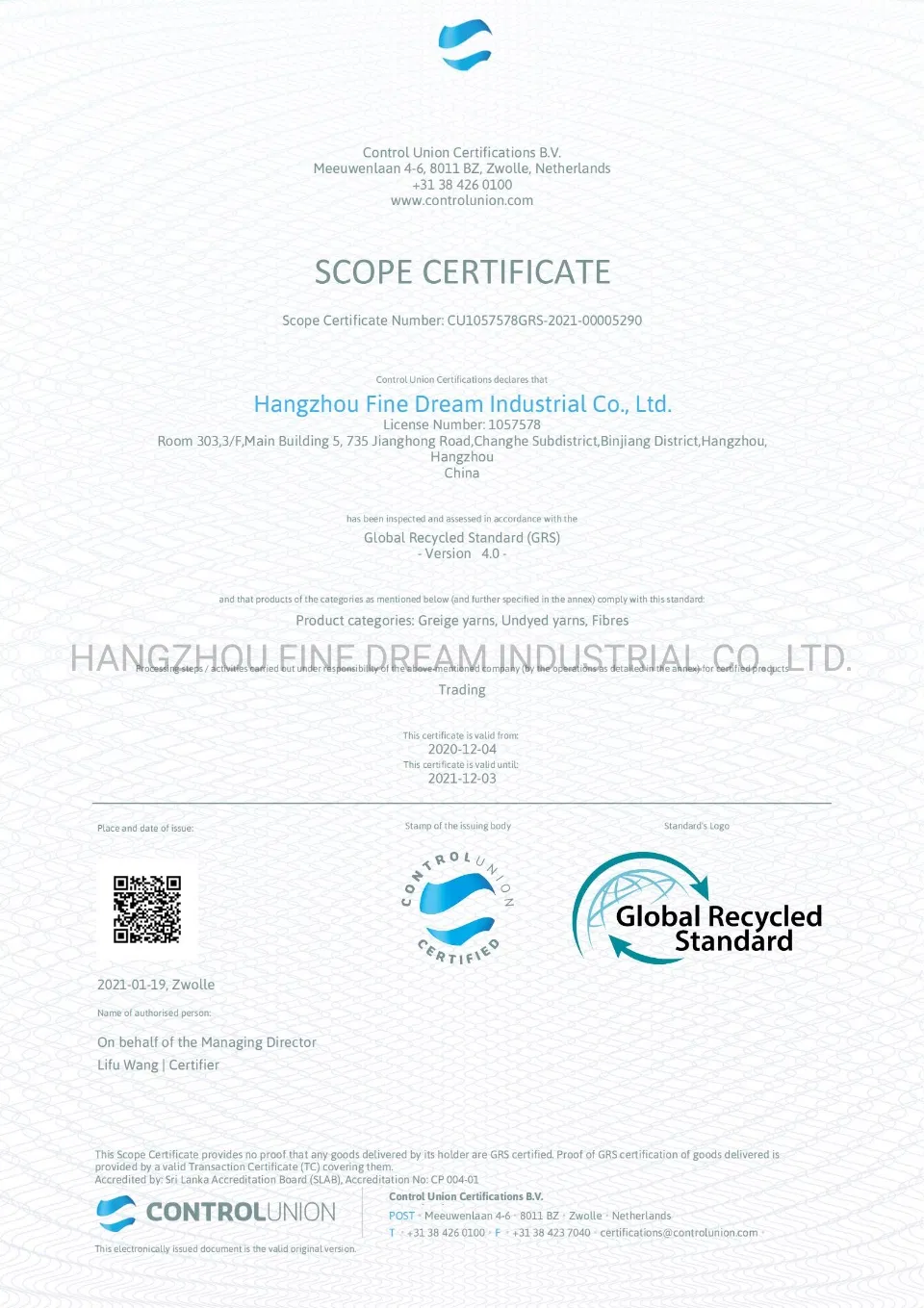 Polyester Yarn DTY 100d/180f SD Cotton Like Yarn Semi Dull Raw White