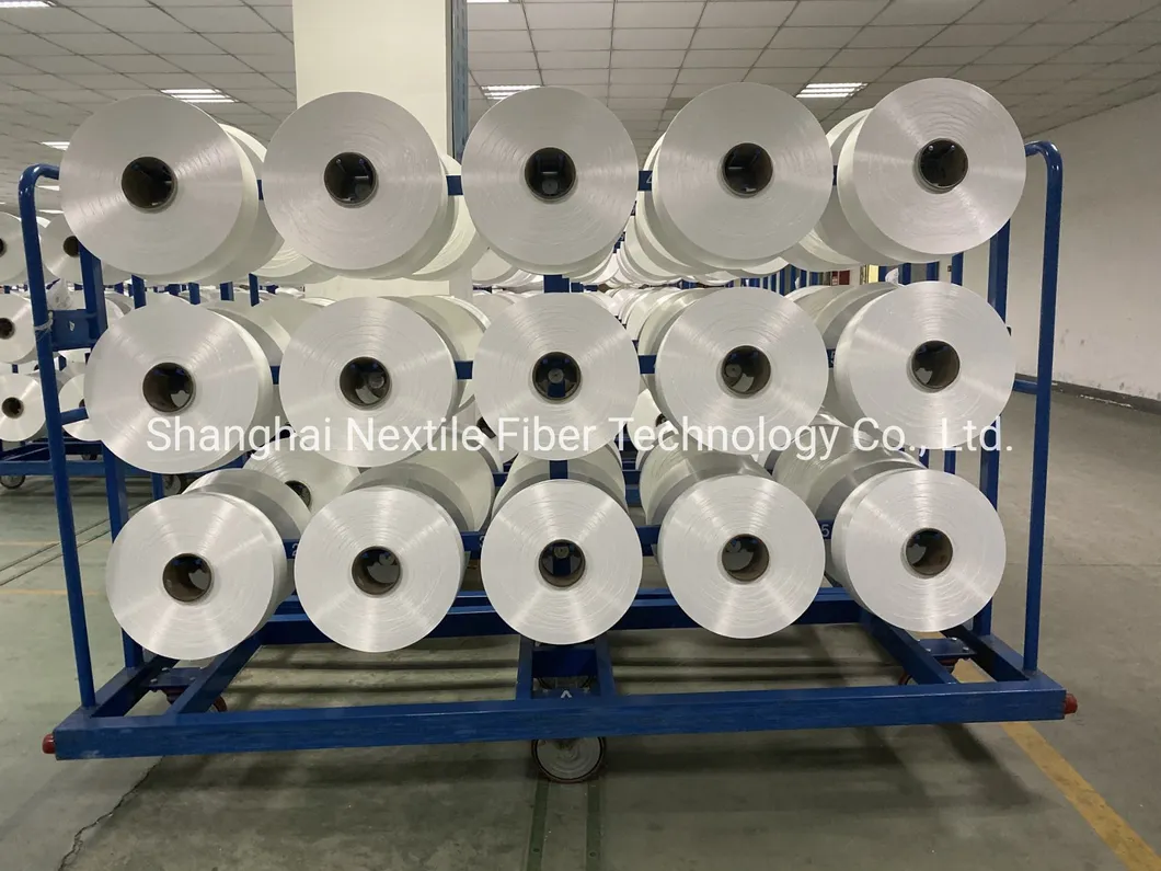 Polyester Yarn Flame Retardant (FR) Spun Yarn 30s 6500ppm Fireproof for Open End
