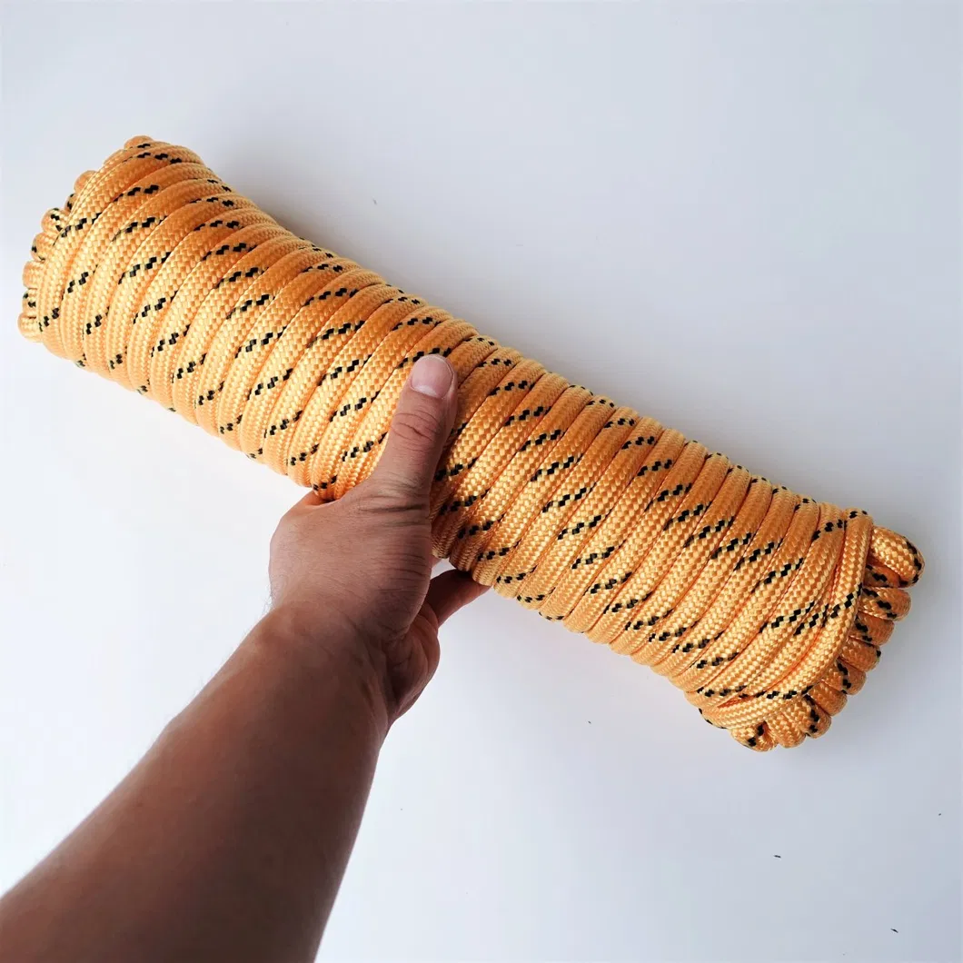 Polypropylene Floating Rope/Safety Line Braid on Braid English Braids 7mm