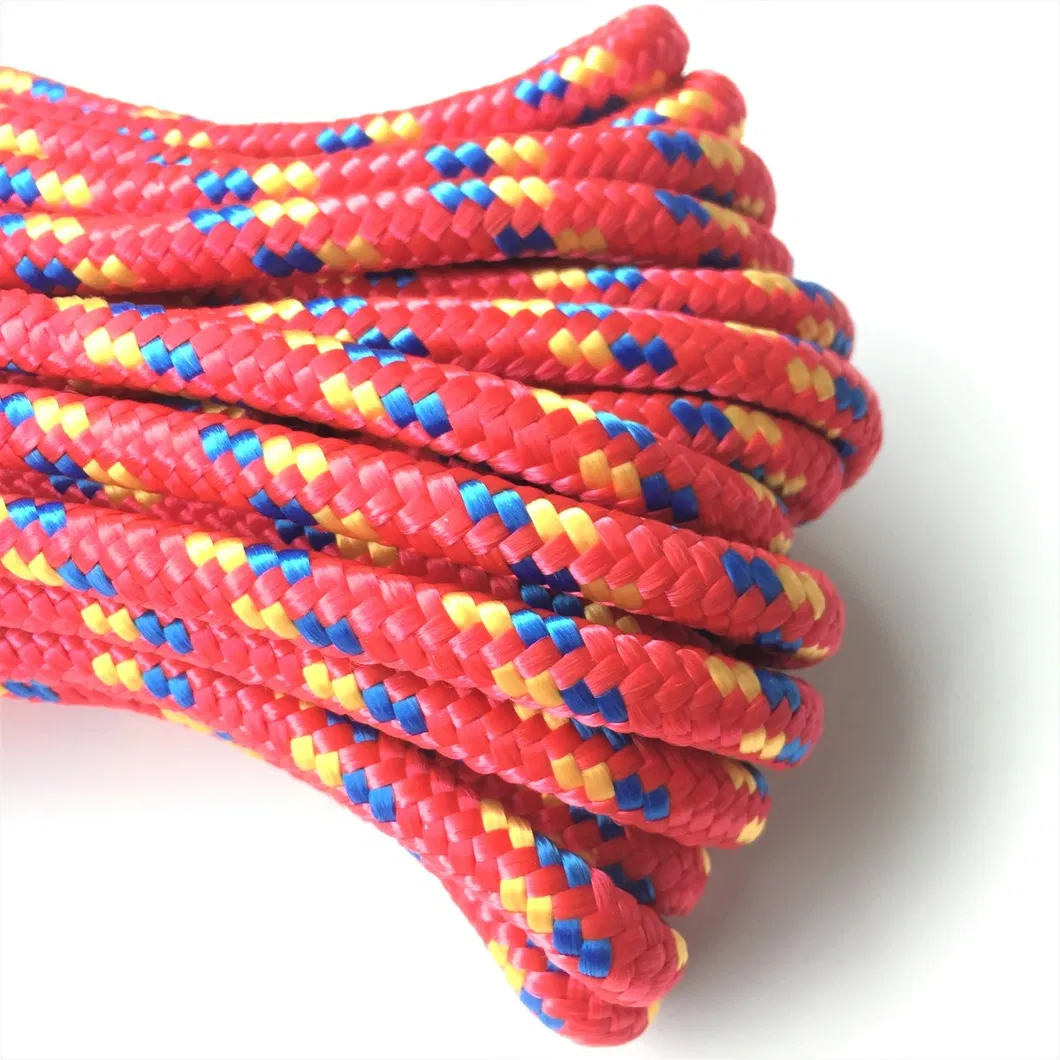 Polypropylene Floating Rope/Safety Line Braid on Braid English Braids 7mm