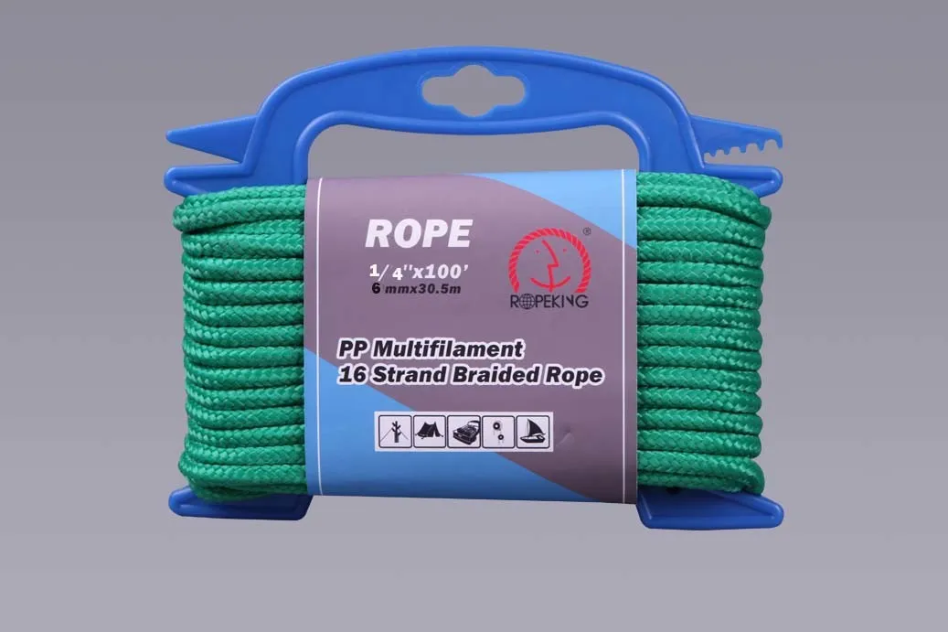 PP Polypropylene Multipurpose Braided Ropes Diamond Braid