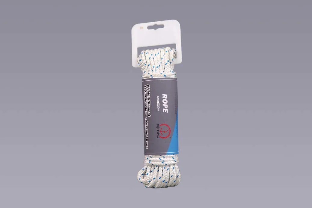 PP Polypropylene Multipurpose Braided Ropes Diamond Braid