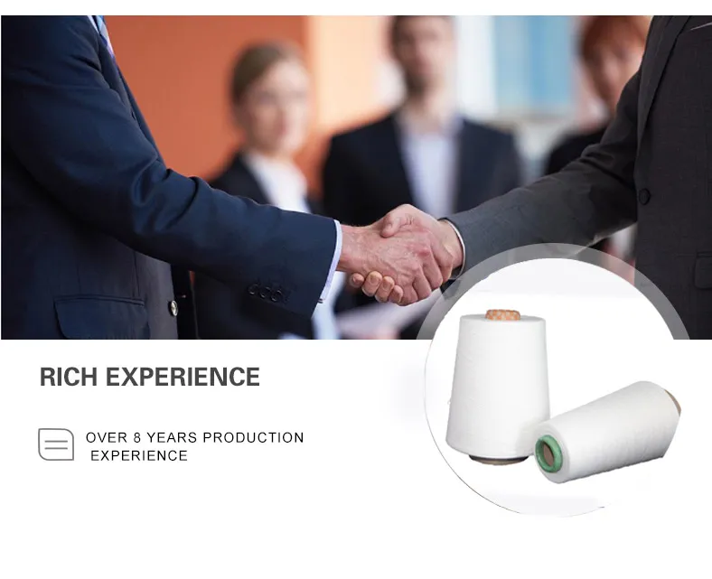 Raw White 100% Viscose Yarn with 21s 30s 40s 50s