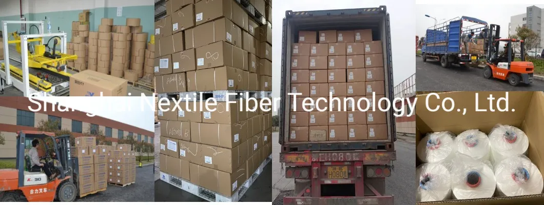 Raw White Polyester Yarn Yarn 75/36 Nim