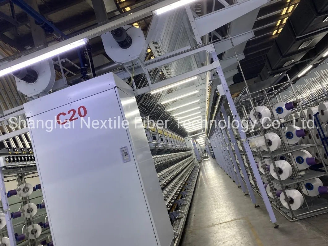 Raw White Polyester Yarn Yarn 75/36 Nim