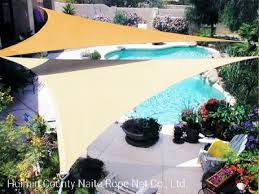 Rectangle Waterproof Polyester Canopy Sun Shade Sail