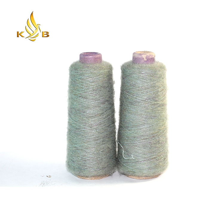 Shining Brushed Yarn Hairy Yarn for Knitting