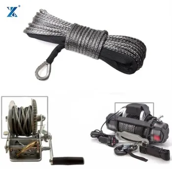 Synthetic Soft Shackle 7/16 Inch X 20 Inch 35, 000lbs Winch Rope Shackle with Extra Sleeves