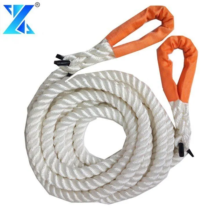 Synthetic Soft Shackle 7/16 Inch X 20 Inch 35, 000lbs Winch Rope Shackle with Extra Sleeves