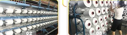 Textile 75/36 Nim RW SD AA Grade Polyester Drawn Textured DTY Yarn Textile