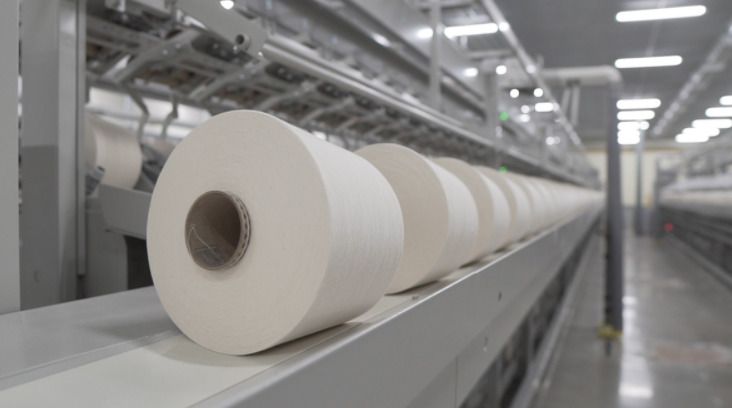 Textile Cotton Ne30s/1 Weaving Knitting Carded Combed Yarn