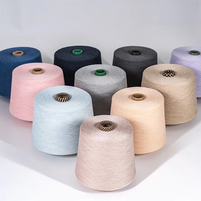 Textile Knitting & Weaving Yarn Phbv&PLA Polyester 16s 21s 32s 40s Anti-Bacterial Anti-Microbial