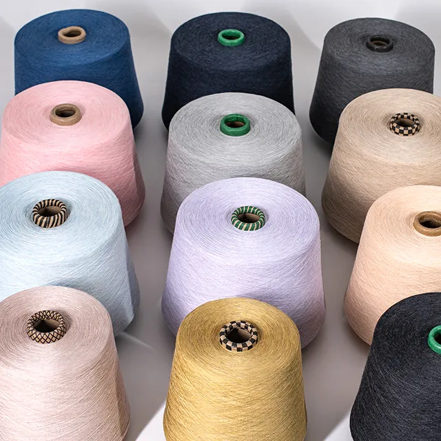 Textile Knitting & Weaving Yarn Phbv&PLA Polyester 16s 21s 32s 40s Anti-Bacterial Anti-Microbial