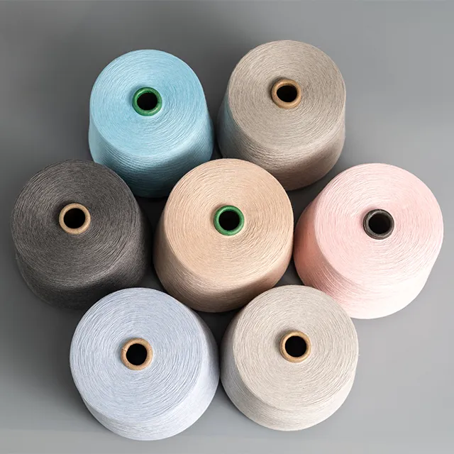 Textile Knitting & Weaving Yarn Phbv&PLA Polyester 16s 21s 32s 40s Anti-Bacterial Anti-Microbial