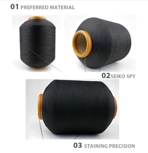 Textile Polyester Yarn DTY 150/144f SD RW Nim Yarns