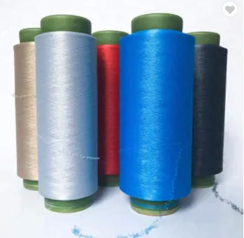 Textile Polyester Yarn Him DTY Dyed 300d96f Yarns