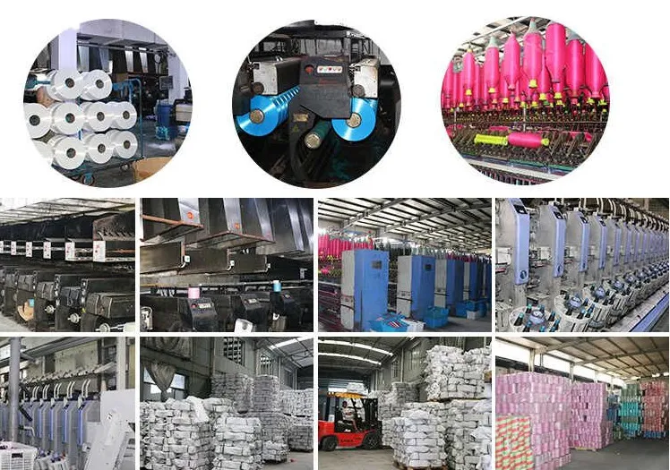 Textile Polyester Yarn Him DTY Dyed 300d96f Yarns