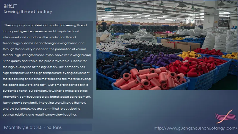 The Supplier Directly Sells High-Quality 100% Polyester Filament 60s / 2, Which Can Be Used for Knitted Clothing, Suits, Sewing, etc