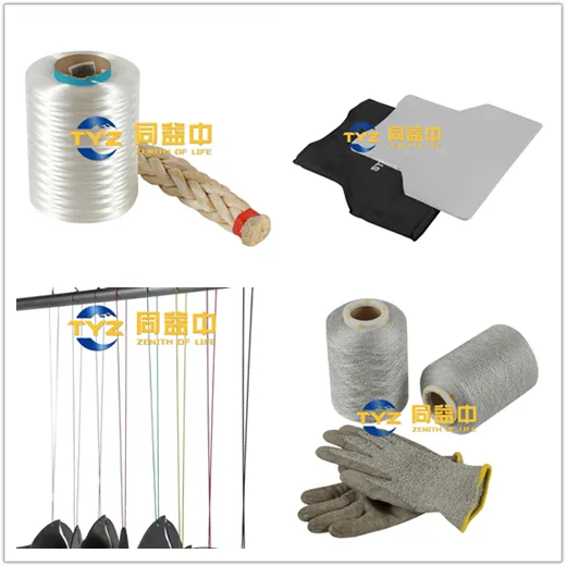 UHMWPE Fiber (Colored fiber) Rope (TYZ-TM30-1600D-Yellow)