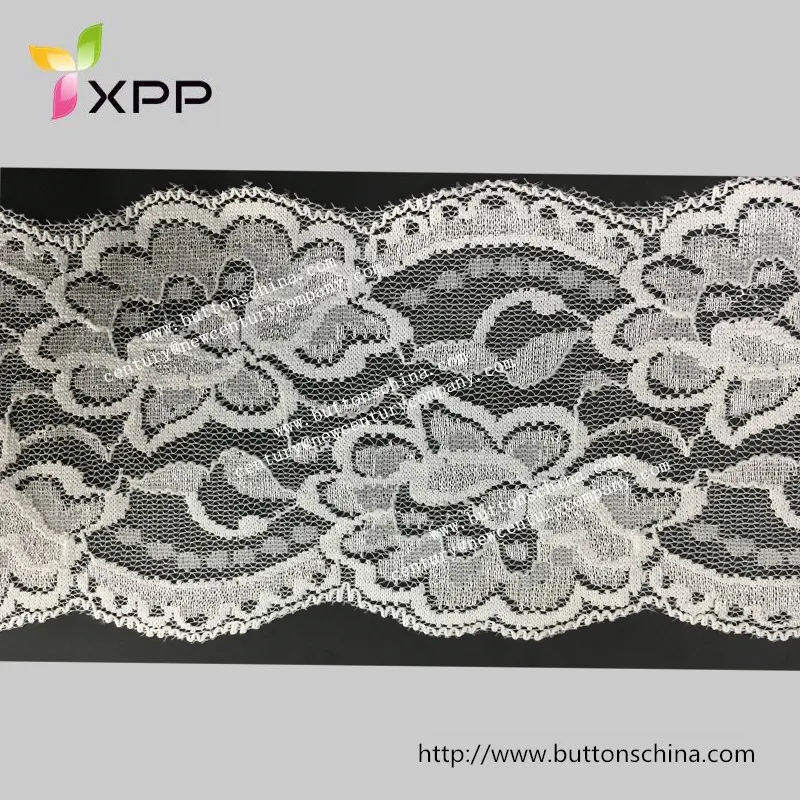 Underwear Superior Quality Shrink Resistance Lace Trimming with Oeko-Tex Certification