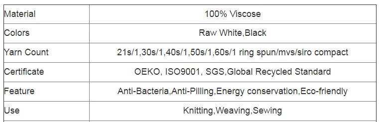 Wholesale 100% Viscose Filament Yarn for Knitting